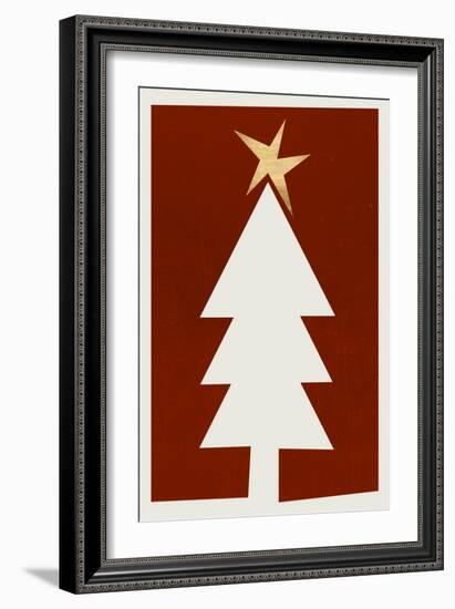 Oh Silent Night-Kubistika-Framed Giclee Print