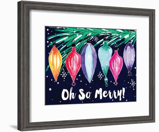 Oh So Merry-Sara Berrenson-Framed Art Print