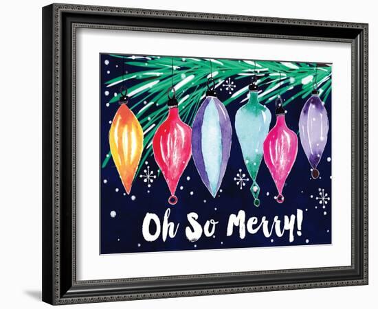 Oh So Merry-Sara Berrenson-Framed Art Print