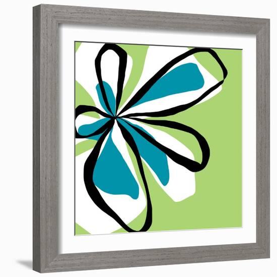 Oh So Pretty - Green-Jan Weiss-Framed Art Print