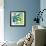 Oh So Pretty - Green-Jan Weiss-Framed Art Print displayed on a wall