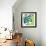 Oh So Pretty - Green-Jan Weiss-Framed Art Print displayed on a wall