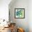 Oh So Pretty - Green-Jan Weiss-Framed Art Print displayed on a wall