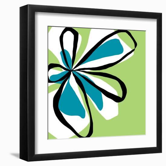 Oh So Pretty - Green-Jan Weiss-Framed Art Print