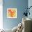 Oh So Pretty - Orange 2-Jan Weiss-Framed Art Print displayed on a wall