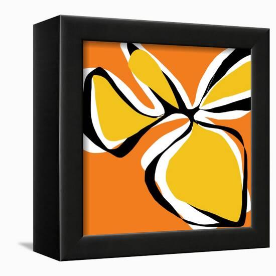 Oh So Pretty - Orange-Jan Weiss-Framed Art Print