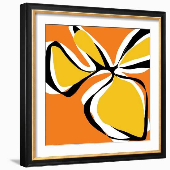 Oh So Pretty - Orange-Jan Weiss-Framed Art Print