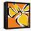 Oh So Pretty - Orange-Jan Weiss-Framed Stretched Canvas