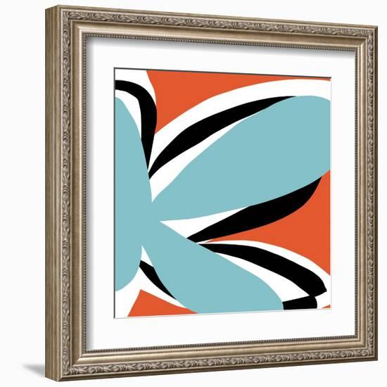 Oh So Pretty - Tangerine-Jan Weiss-Framed Art Print