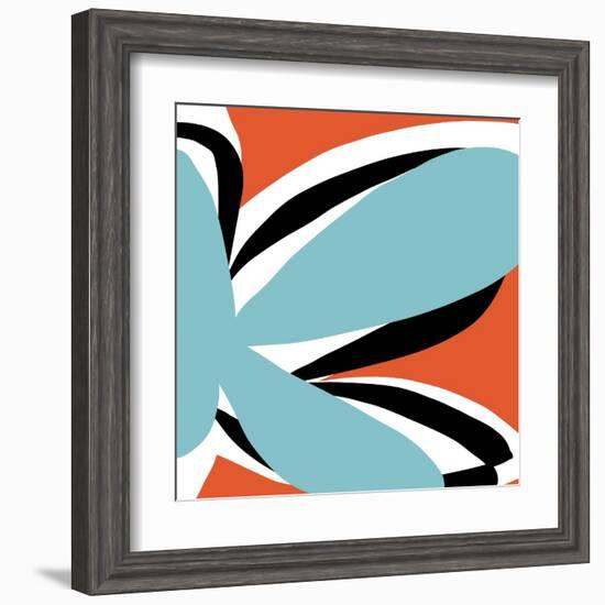 Oh So Pretty - Tangerine-Jan Weiss-Framed Art Print