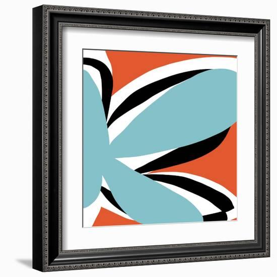 Oh So Pretty - Tangerine-Jan Weiss-Framed Art Print