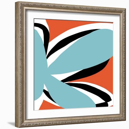 Oh So Pretty - Tangerine-Jan Weiss-Framed Art Print