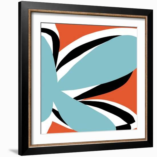 Oh So Pretty - Tangerine-Jan Weiss-Framed Art Print