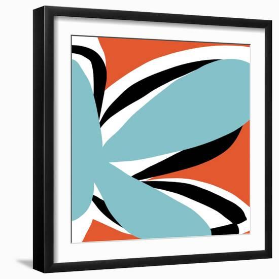 Oh So Pretty - Tangerine-Jan Weiss-Framed Art Print