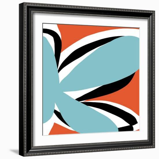 Oh So Pretty - Tangerine-Jan Weiss-Framed Art Print