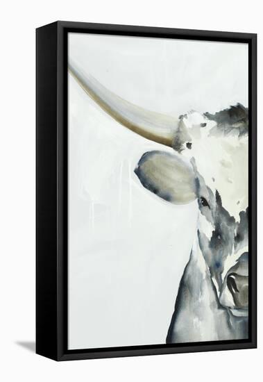 Oh Steer I-Sydney Edmunds-Framed Premier Image Canvas