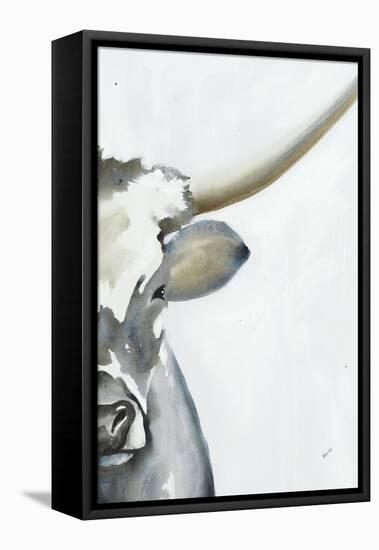 Oh Steer II-Sydney Edmunds-Framed Premier Image Canvas