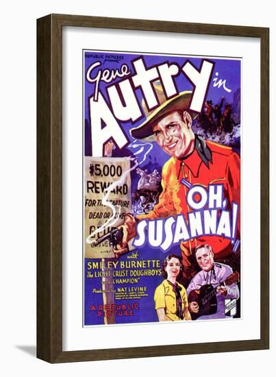 Oh, Susanna!, 1936-null-Framed Art Print