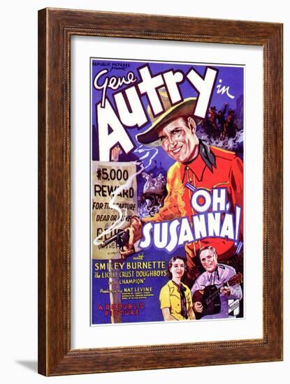 Oh, Susanna!, 1936-null-Framed Art Print