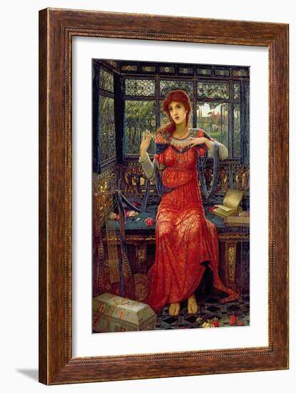 Oh, Swallow, Swallow, 1894-John Melhuish Strudwick-Framed Giclee Print