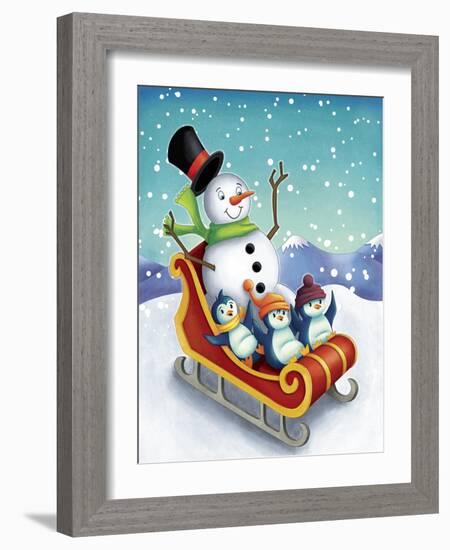 Oh the Joy III-Josefina-Framed Art Print