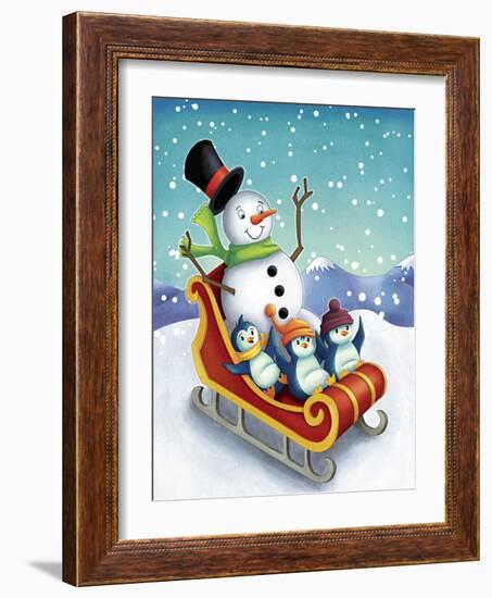 Oh the Joy III-Josefina-Framed Art Print