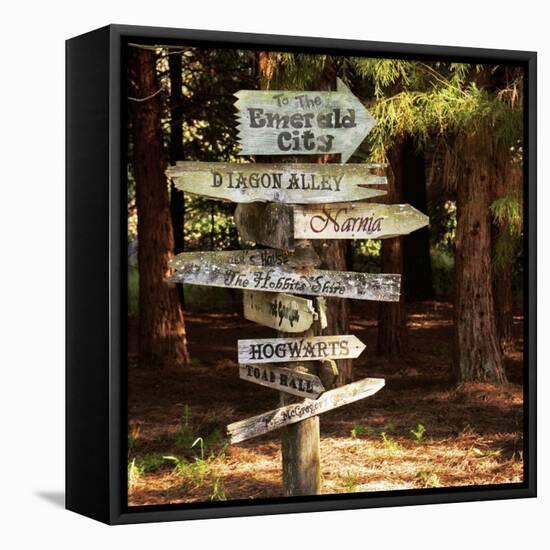 Oh the Places You Will Go-Lance Kuehne-Framed Premier Image Canvas