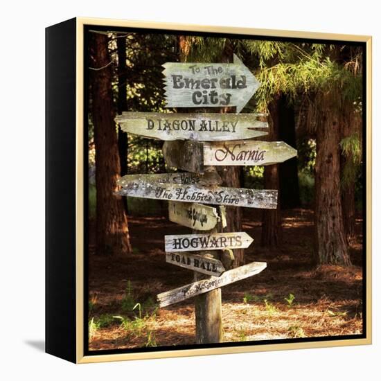 Oh the Places You Will Go-Lance Kuehne-Framed Premier Image Canvas