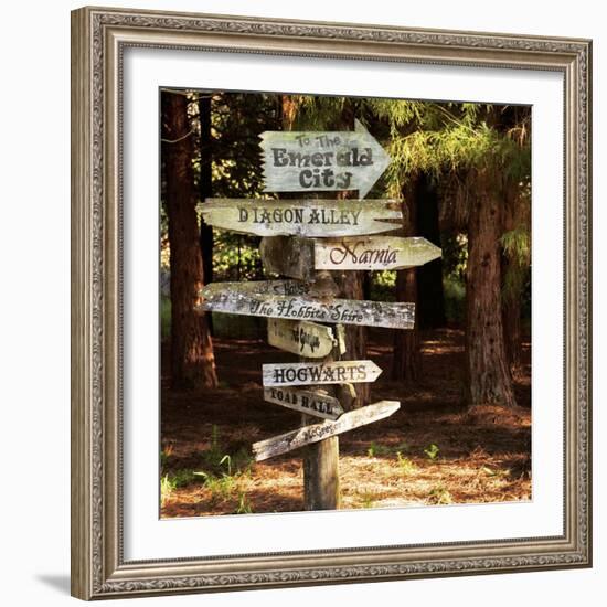 Oh the Places You Will Go-Lance Kuehne-Framed Photographic Print