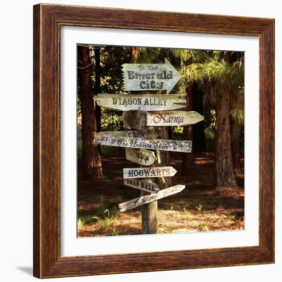 Oh the Places You Will Go-Lance Kuehne-Framed Photographic Print