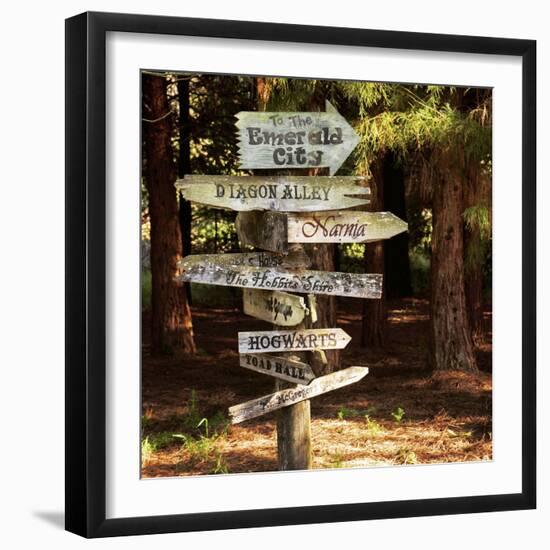 Oh the Places You Will Go-Lance Kuehne-Framed Photographic Print