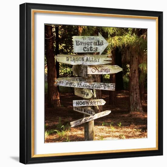 Oh the Places You Will Go-Lance Kuehne-Framed Photographic Print