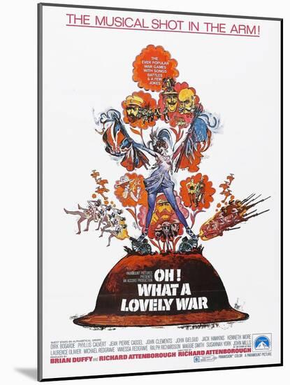 Oh! What a Lovely War, 1969, Directed by Richard Attenborough-null-Mounted Giclee Print