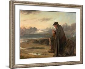 Oh, Why I Left My Hame?, 1886-Thomas Faed-Framed Giclee Print
