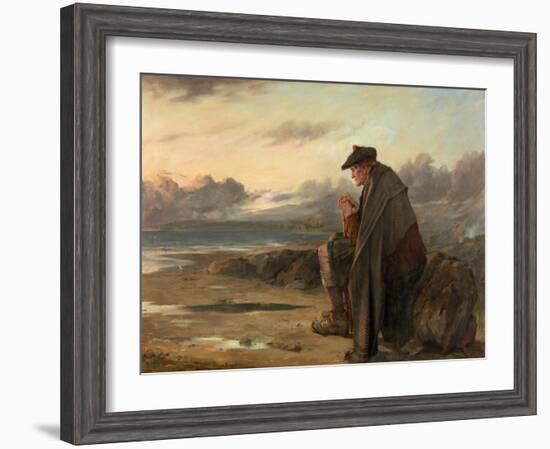 Oh, Why I Left My Hame?, 1886-Thomas Faed-Framed Giclee Print