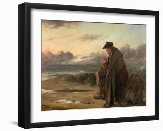 Oh, Why I Left My Hame?, 1886-Thomas Faed-Framed Giclee Print