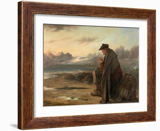 Oh, Why I Left My Hame?, 1886-Thomas Faed-Framed Giclee Print