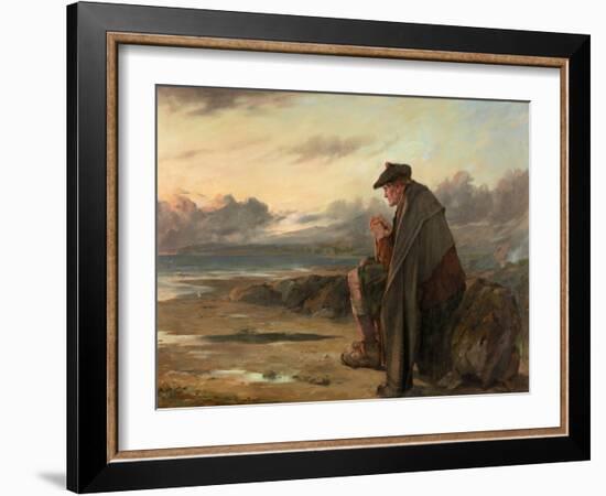 Oh, Why I Left My Hame?, 1886-Thomas Faed-Framed Giclee Print