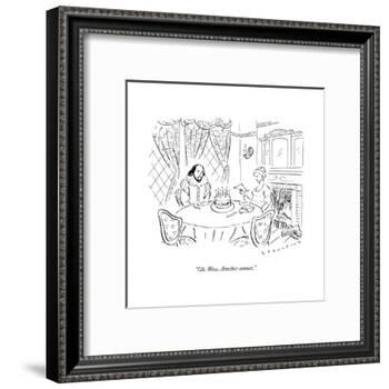 "Oh. Wow. Another sonnet." - New Yorker Cartoon-null-Framed Premium Giclee Print