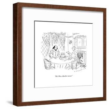 "Oh. Wow. Another sonnet." - New Yorker Cartoon-null-Framed Premium Giclee Print