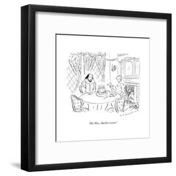 "Oh. Wow. Another sonnet." - New Yorker Cartoon-null-Framed Premium Giclee Print