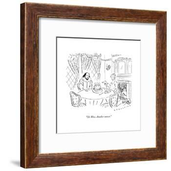 "Oh. Wow. Another sonnet." - New Yorker Cartoon-null-Framed Premium Giclee Print