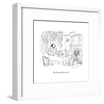 "Oh. Wow. Another sonnet." - New Yorker Cartoon-null-Framed Premium Giclee Print