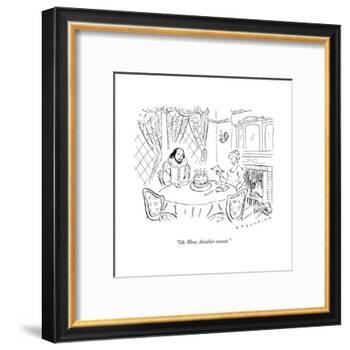 "Oh. Wow. Another sonnet." - New Yorker Cartoon-null-Framed Premium Giclee Print