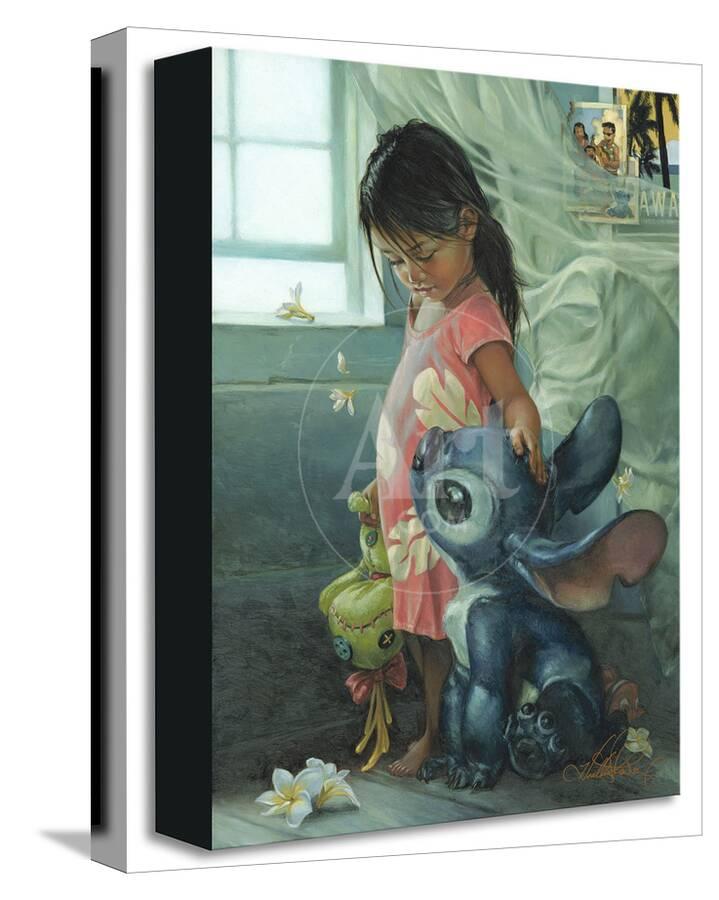 Ohana Means Family Limited Edition On Canvas By Heather Theurer Ohana Means Familyby Heather Theurer
