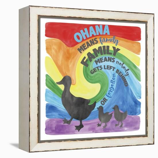 Ohana-Erin Clark-Framed Premier Image Canvas