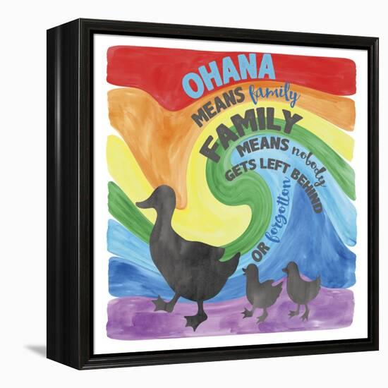 Ohana-Erin Clark-Framed Premier Image Canvas