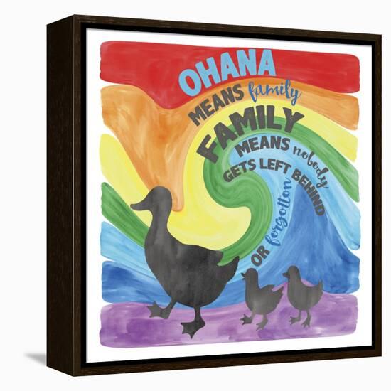 Ohana-Erin Clark-Framed Premier Image Canvas