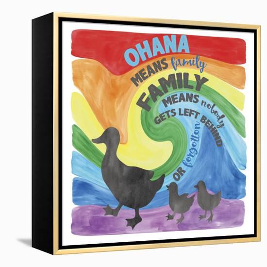 Ohana-Erin Clark-Framed Premier Image Canvas