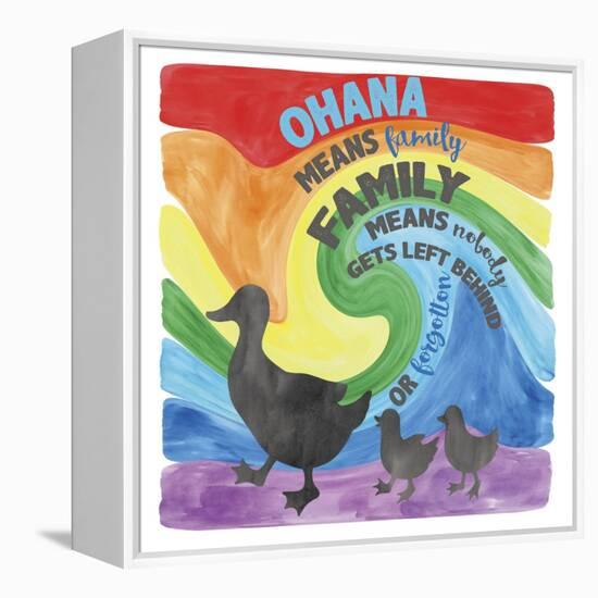 Ohana-Erin Clark-Framed Premier Image Canvas